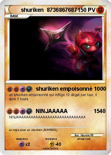 Pokemon shuriken  8736867687