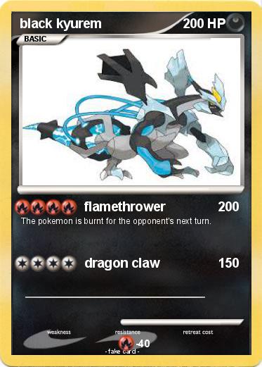 Pokemon black kyurem