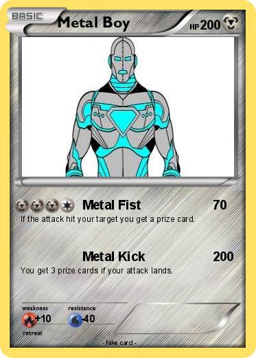 Pokemon Metal Boy