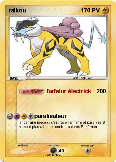 Pokemon raikou