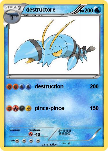Pokemon destructore