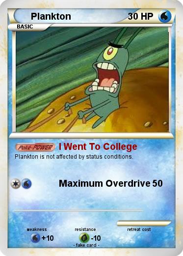 Pokemon Plankton