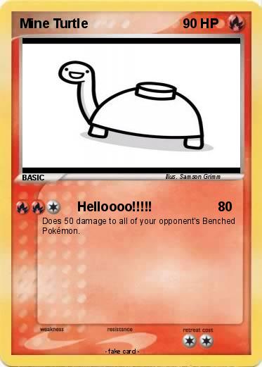 Pokemon Mine Turtle