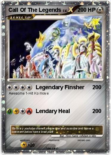Pokemon Call Of The Legends