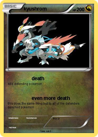 Pokemon kyushrom