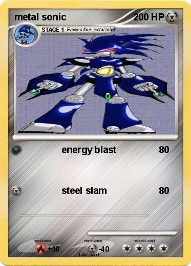 Pokemon metal sonic