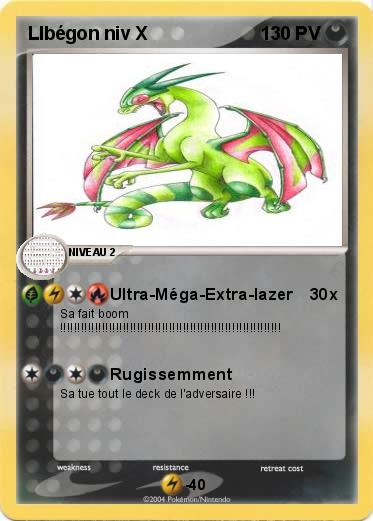 Pokemon LIbégon niv X