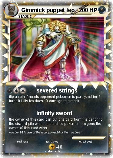 Pokemon Gimmick puppet leo