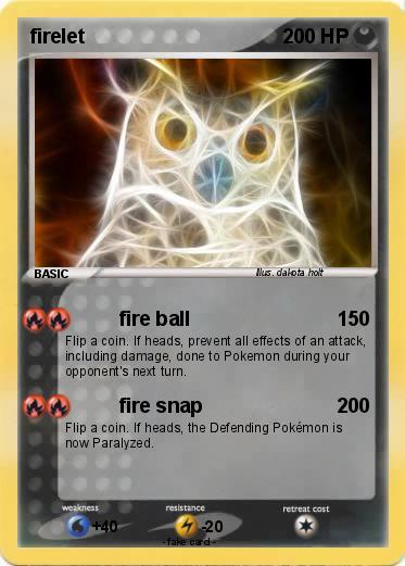 Pokemon firelet