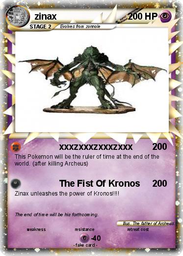 Pokemon zinax