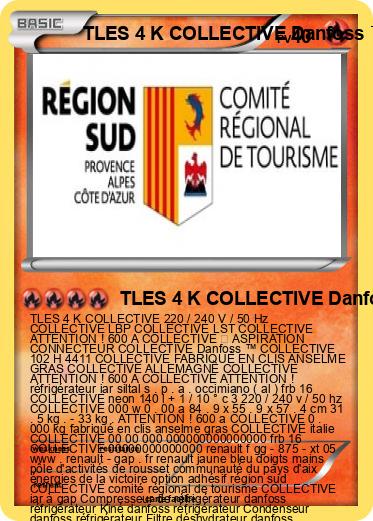 Pokemon TLES 4 K COLLECTIVE Danfoss ™