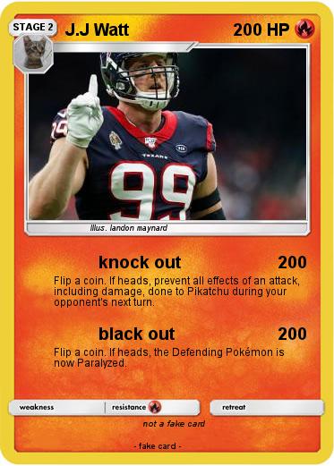 Pokemon J.J Watt