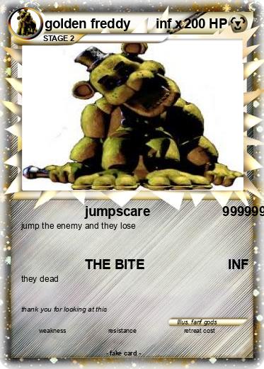 Pokemon golden freddy       inf x