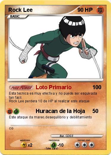 Pokemon Rock Lee