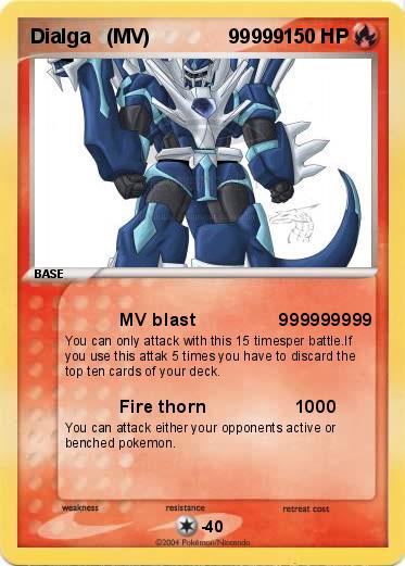 Pokemon Dialga   (MV)              99999