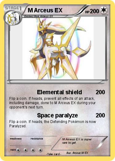 Pokemon M Arceus EX