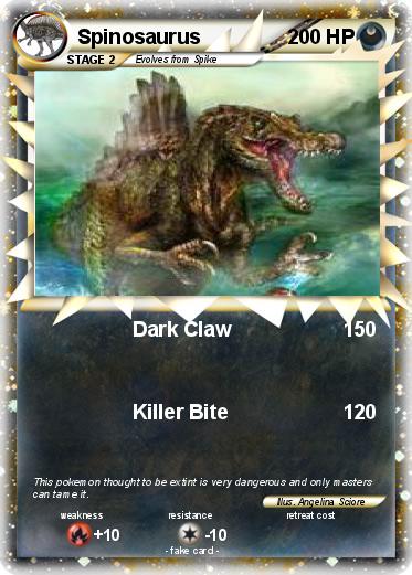 Pokemon Spinosaurus