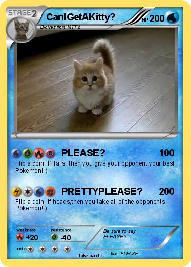 Pokemon CanIGetAKitty?