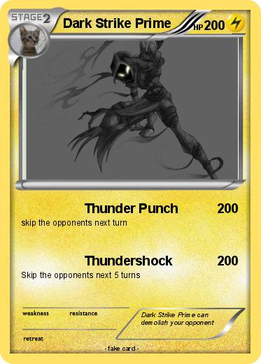 Pokemon Dark Strike Prime