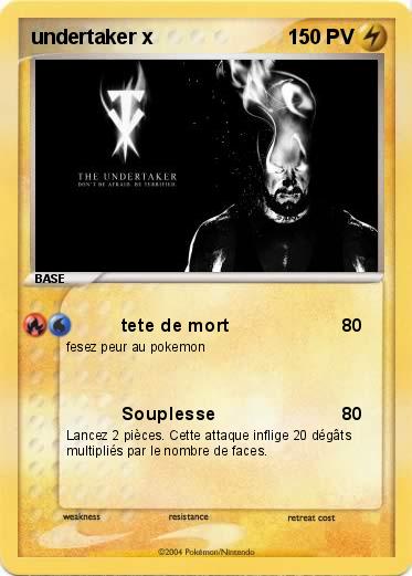 Pokemon undertaker x