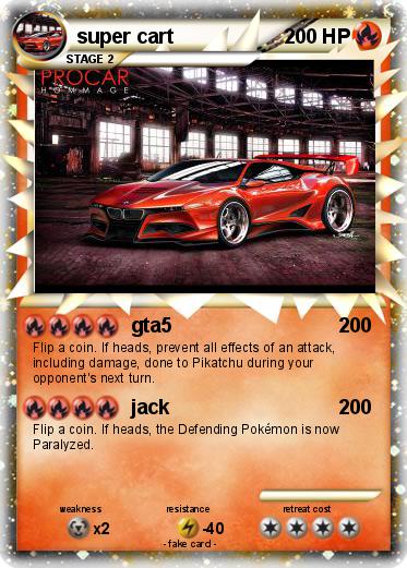 Pokemon super cart