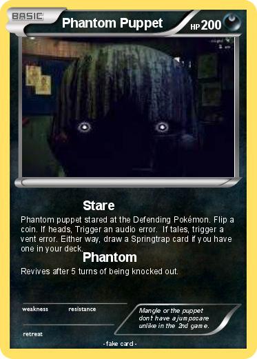 Pokemon Phantom Puppet