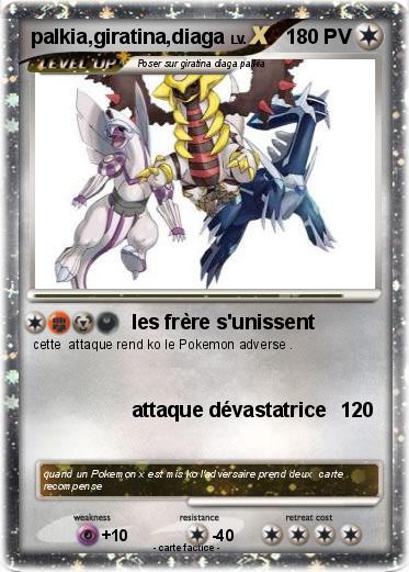 Pokemon palkia,giratina,diaga