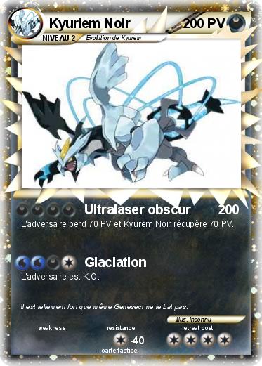 Pokemon Kyuriem Noir