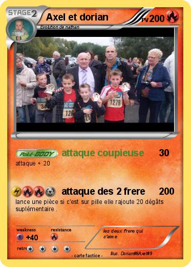 Pokemon Axel et dorian