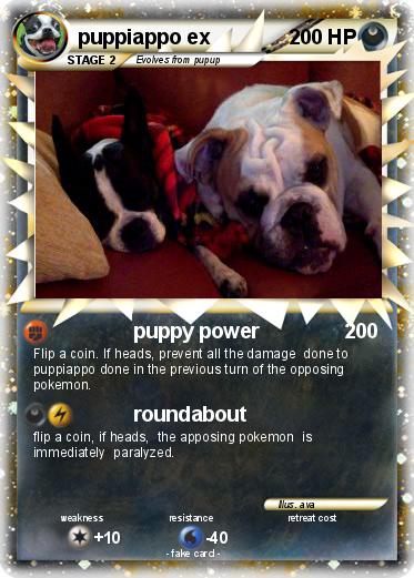 Pokemon puppiappo ex