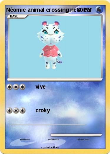 Pokemon Néomie animal crossing new leaf