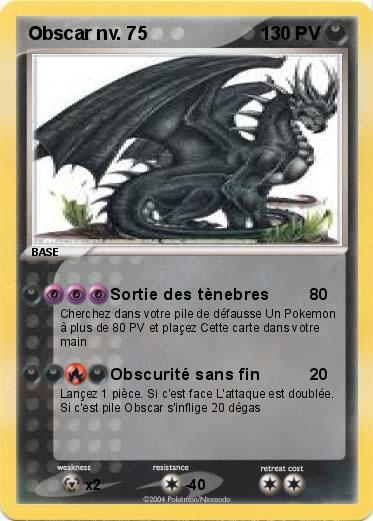Pokemon Obscar nv. 75                           