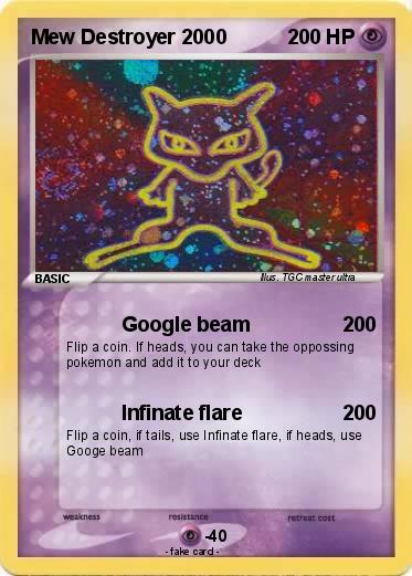 Pokemon Mew Destroyer 2000