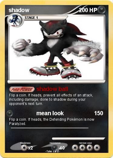 Pokemon shadow