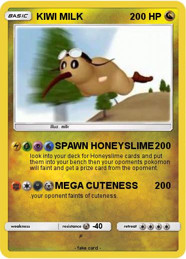 Pokemon KIWI MILK