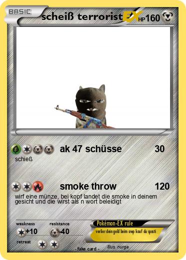 Pokemon scheiß terrorist