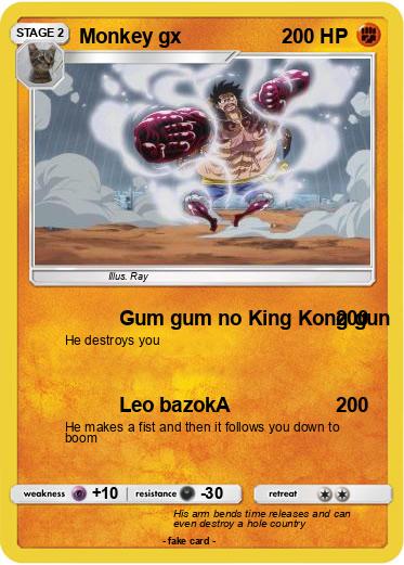 Pokemon Monkey gx