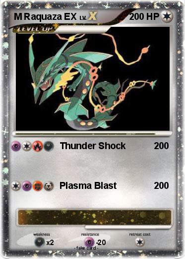 Pokemon M Raquaza EX