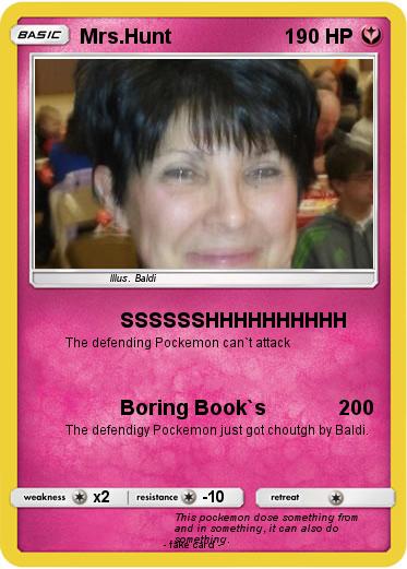 Pokemon Mrs.Hunt