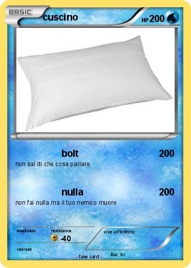 Pokemon cuscino