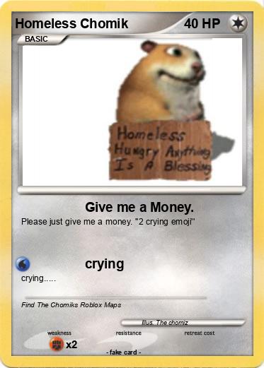 Pokemon Homeless Chomik