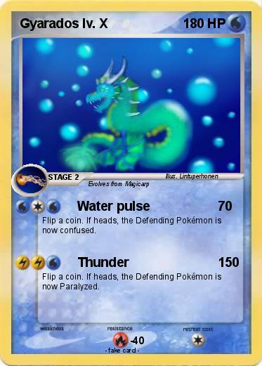 Pokemon Gyarados lv. X