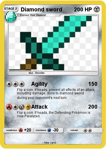 Pokemon Diamond sword