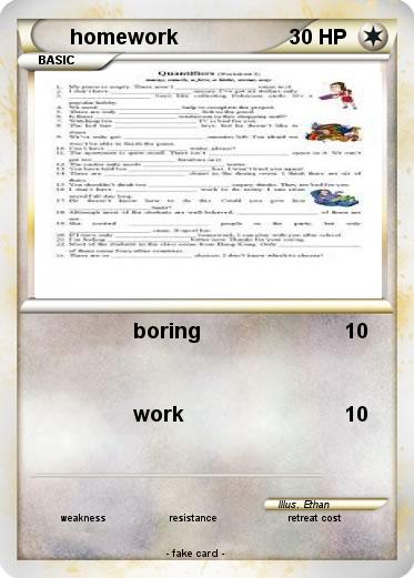 Pokemon homework