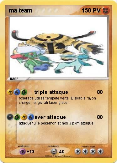 Pokemon ma team