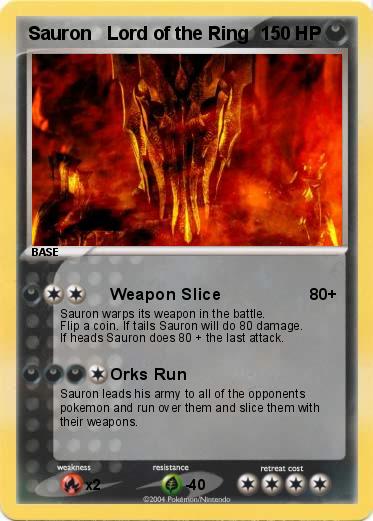 Pokemon Sauron   Lord of the Ring
