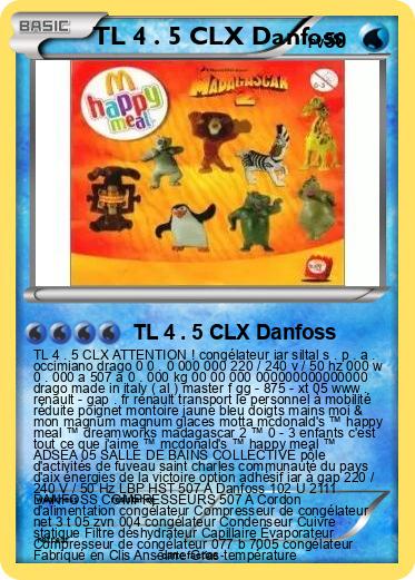 Pokemon TL 4 . 5 CLX Danfoss