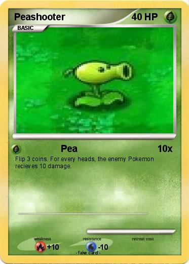 Pokemon Peashooter