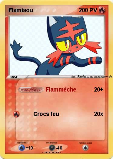Pokemon Flamiaou