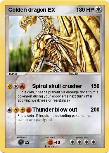 Pokemon Golden dragon EX